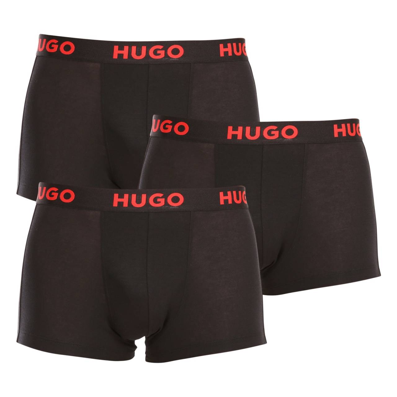 3PACK Boxers homme HUGO noir (50496723 001) M.