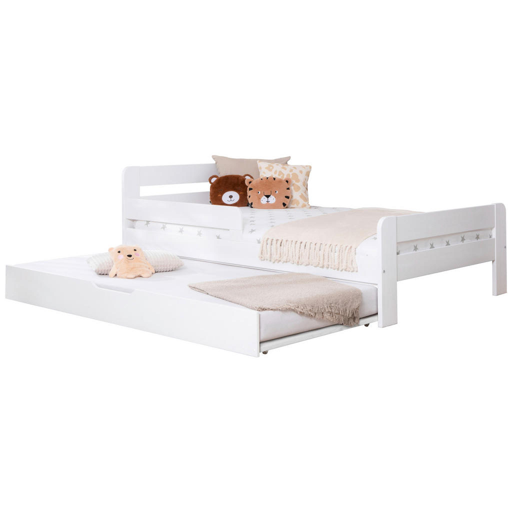 MID.YOU VÝSUVNÁ POSTEĽ, 90/200 cm biela.