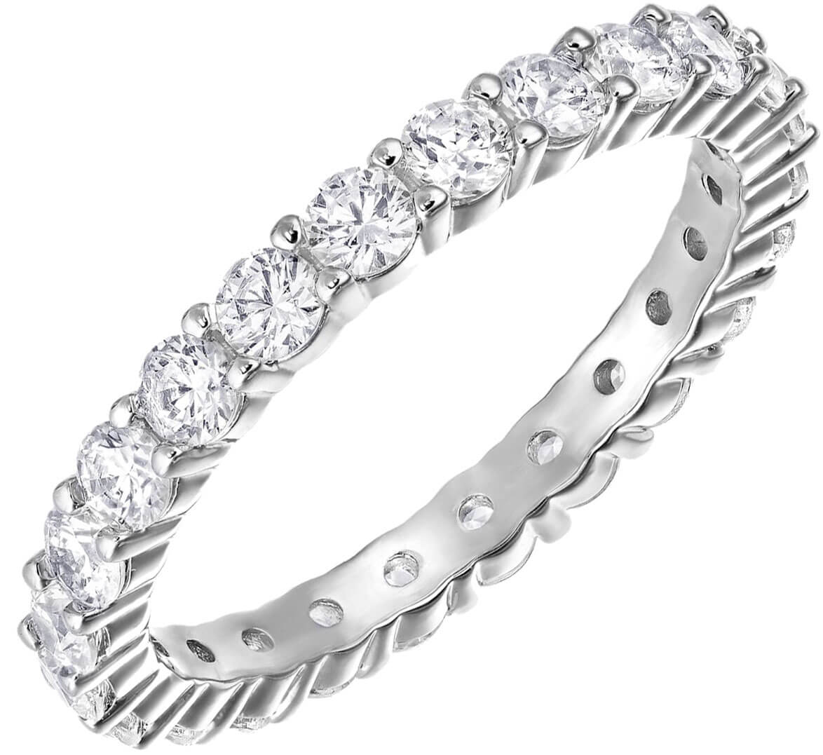 Swarovski Luxusné prsteň s kryštálmi Swarovski 5257479 52 mm.