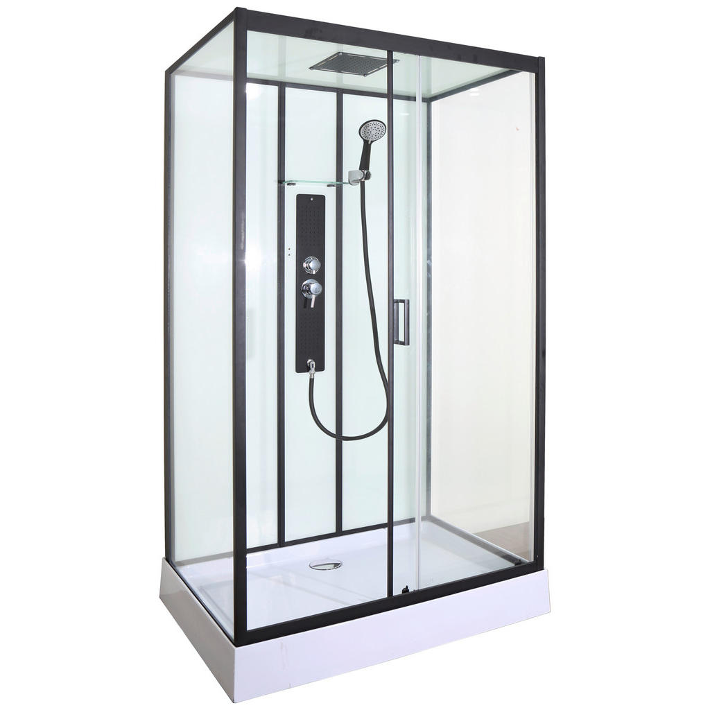 Sanotechnik SPRCHOVÁ KABÍNA čierna.