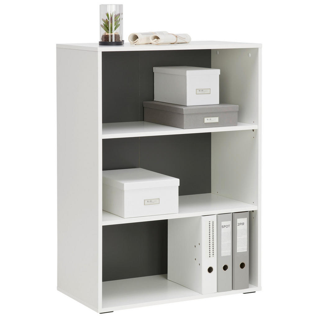 Hom`in REGÁL, antracitová, biela, 75/103,8/40 cm.