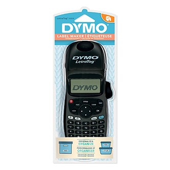 Dymo LetraTag Razor LT-100H 2125197, čierna, tlačiareň samolepiacich štítkov.
Tlač odolných štítkov až do šírky 12 mm
Veľký grafický displej
Pamäť posledných 9 štítkov
Klávesy pre jednoduchý prístup k pokročilým funkciám
200 bežných znakov + 195 špeciálnych znakov
Možnosť viacerých štýlov písma, tučné písmo, podčiarknutie, nastavenie veľkosti textu
Popisovač LetraTag Razor LT-100H umožňuje presný náhľad tlače
Automatické vypnutie - pre úsporu energie
Ručný odstrih pásky
Napájanie pomocou 4xAA batérií

 Balenie obsahuje: Štítkovač Dymo LetraTag Razor LT-100H.