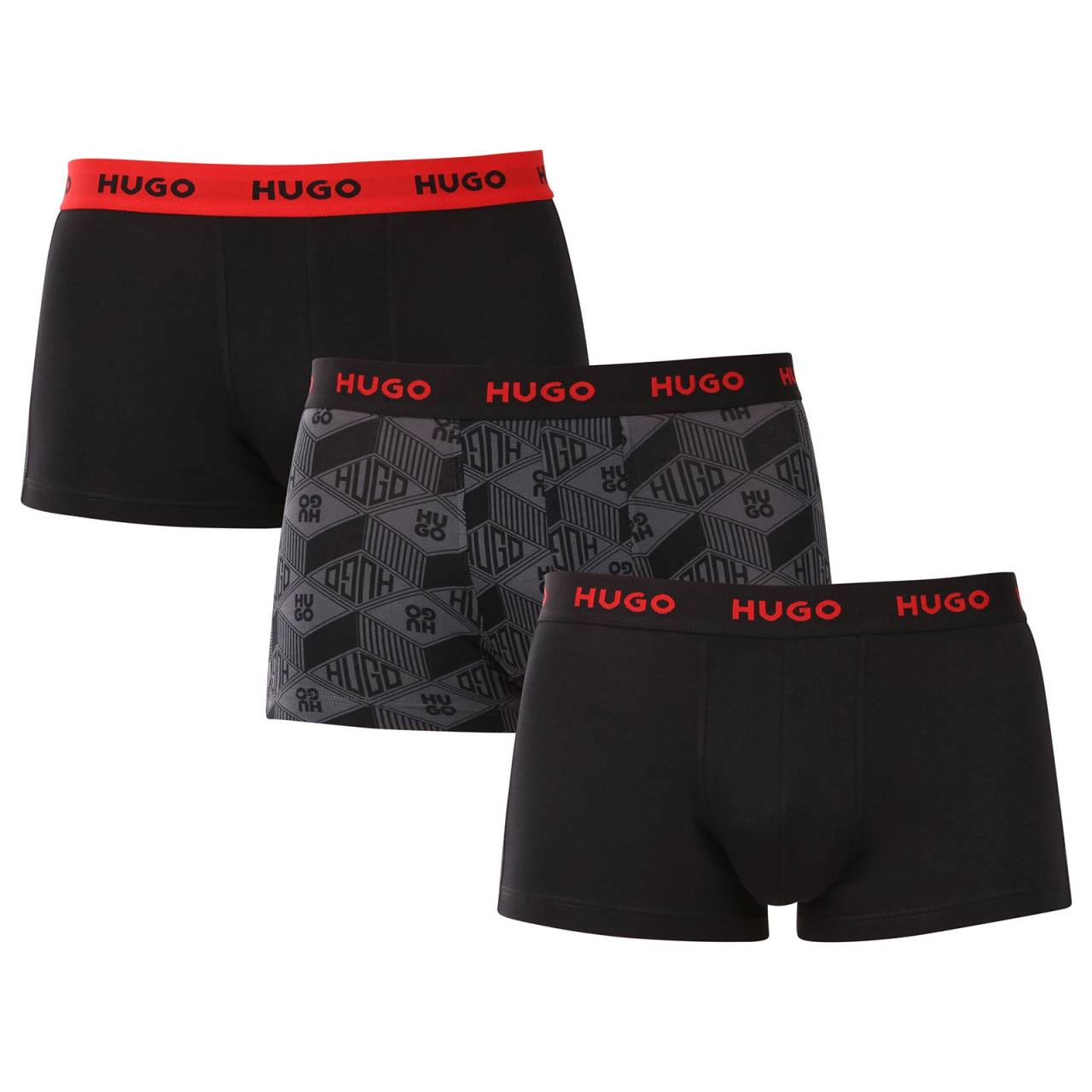 3PACK Boxers para hombre BOSS multicolor (50532550 986) M.
Regálese el máximo confort y un estilo atemporal con los calzoncillos bóxer para hombre de BOSS.
Material de primera calidad para el máximo confort
Los calzoncillos están confeccionados con una mezcla de alta calidad de algodón y elastano, que proporciona la combinación perfecta de suavidad, transpirabilidad y elasticidad.
Diseño estilizado y aspecto elegante
El diseño clásico con un sutil logo de BOSS en la goma tejida confiere a los bóxers un aspecto moderno y sofisticado.
Por qué te encantarán los bóxers BOSS

Algodón de primera calidad: Suave, transpirable y cómodo para el cuerpo.
Cintura elástica con logo de BOSS: Elegante y cómoda.
Bragas más largas: Ideal debajo de un traje y para hacer deporte.
Material flexible: Se adapta perfectamente a tu cuerpo.

A todos los hombres con estilo les encantará la ropa interior de BOSS
La marca BOSS surgió del conocido fabricante de ropa Hugo Boss como una línea de productos para hombres amantes de las prendas de calidad y los looks atemporales.
¿Cómo cuidar sus boxers BOSS?
Para que tus nuevos calzoncillos mantengan su forma y calidad el mayor tiempo posible, te recomendamos que sigas estas pautas:

Lavandería: Lavar a 40°C con colores similares y detergente suave.
Secado: Se pueden secar en secadora a baja temperatura, pero recomendamos el secado al aire libre para una mayor duración.
Planchado: Si es necesario, planchar a fuego lento.

Consejo: Encontrar la prenda interior adecuada que se adapte perfectamente a ti puede ser todo un reto.