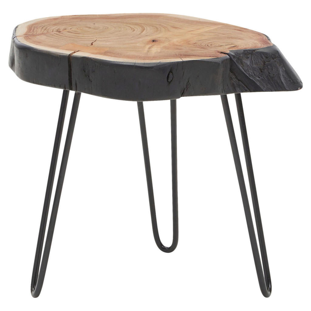 MID.YOU PRÍRUČNÝ STOLÍK, akácia, farba akácie.