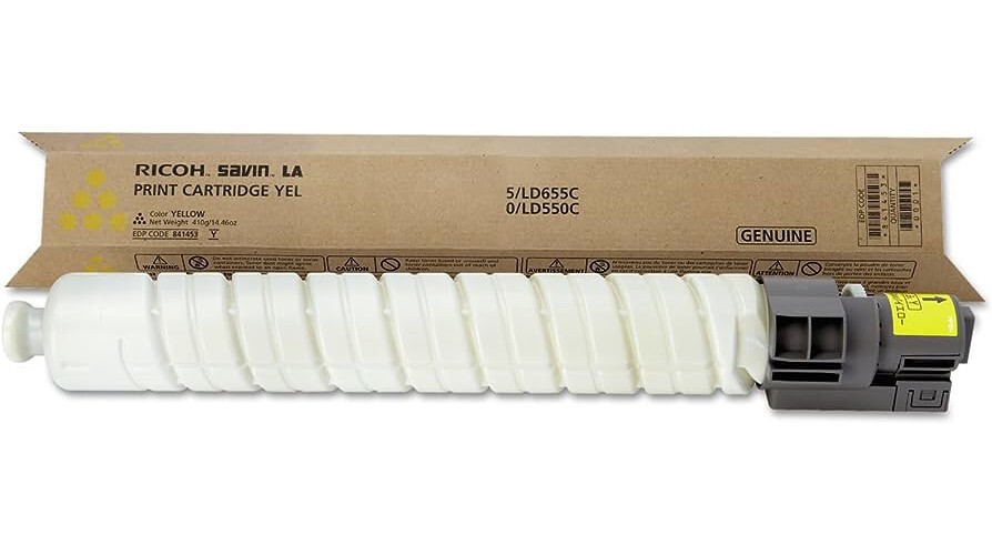Ricoh 841457, 842049, 841453, 841161, 841453 žltý (yellow) originální toner.
Originálny toner = záruka priamo od výrobcu tlačiarne
100 % použitie v tlačiarni - bezproblémové fungovanie s vašou tlačiarňou
Použitím originálnej náplne predlžujete životnosť tlačiarne
Osvedčená špičková kvalita - vysoko kvalitná a spoľahlivá tlač originálnou tlačovou kazetou od prvej do poslednej stránky
Trvalé a profesionálne výsledky tlače - dlhodobá udržateľnosť tlače
Kratšia prodleva pri tlači stránok
Garancia Vašej spokojnosti s použitím našej originálnej náplne
Zabezpečujeme bezplatnú recykláciu originálnych náplní
Zlyhanie náplne v menej ako 1% prípadov
Jednoduchá a rýchla výmena náplne

Kód výrobcu: 841457