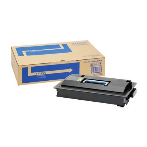 Kyocera Mita TK-725 čierný (black) originálny toner.
Originálny toner = záruka priamo od výrobcu tlačiarne
100 % použitie v tlačiarni - bezproblémové fungovanie s vašou tlačiarňou
Použitím originálnej náplne predlžujete životnosť tlačiarne
Osvedčená špičková kvalita - vysoko kvalitná a spoľahlivá tlač originálnou tlačovou kazetou od prvej do poslednej stránky
Trvalé a profesionálne výsledky tlače - dlhodobá udržateľnosť tlače
Kratšia prodleva pri tlači stránok
Garancia Vašej spokojnosti s použitím našej originálnej náplne
Zabezpečujeme bezplatnú recykláciu originálnych náplní
Zlyhanie náplne v menej ako 1% prípadov
Jednoduchá a rýchla výmena náplne

Kód výrobcu: 1T02KR0NL0