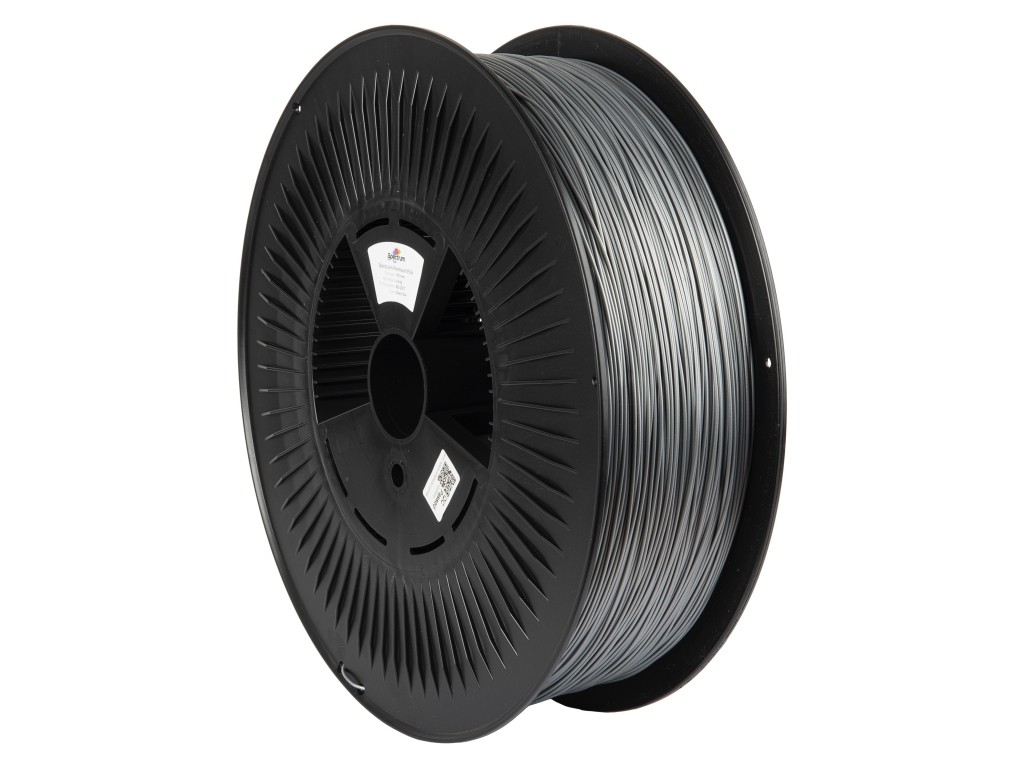 Spectrum 80626 3D filament, PLA Pro, 1,75mm, 4500g, SILVER STAR.
Vlastnosti materiálu

alternatíva k materiálom na báze styrénu
zvýšená teplotná odolnosť po tepelnom spracovaní (až do 85 °C)
lepšia priľnavosť medzi vrstvami
dvojnásobná rázová pevnosť oproti štandardnému ABS po tepelnom spracovaní
ľahké oddelenie predmetu od stola
vysoká pevnosť porovnateľná s výtlačkami z ABS
žiadne zmršťovanie po ochladení
možnosť dokonalého bočného povrchu



Aplikácie

funkčné prototypovanie
funkčné nástroje
dizajn a výzdoba interiérov
prototypovanie priemyselných návrhov pre vizualizáciu konceptov