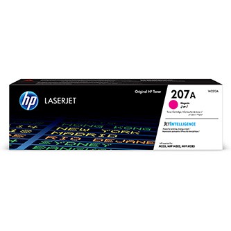HP 207A W2213A purpurová (magenta) originálny toner.
Originálny toner = záruka priamo od výrobcu tlačiarne
100 % použitie v tlačiarni - bezproblémové fungovanie s vašou tlačiarňou
Použitím originálnej náplne predlžujete životnosť tlačiarne
Osvedčená špičková kvalita - vysoko kvalitná a spoľahlivá tlač originálnou tlačovou kazetou od prvej do poslednej stránky
Trvalé a profesionálne výsledky tlače - dlhodobá udržateľnosť tlače
Kratšia prodleva pri tlači stránok
Garancia Vašej spokojnosti s použitím našej originálnej náplne
Zabezpečujeme bezplatnú recykláciu originálnych náplní
Zlyhanie náplne v menej ako 1% prípadov
Jednoduchá a rýchla výmena náplne

Kód výrobcu: W2213A