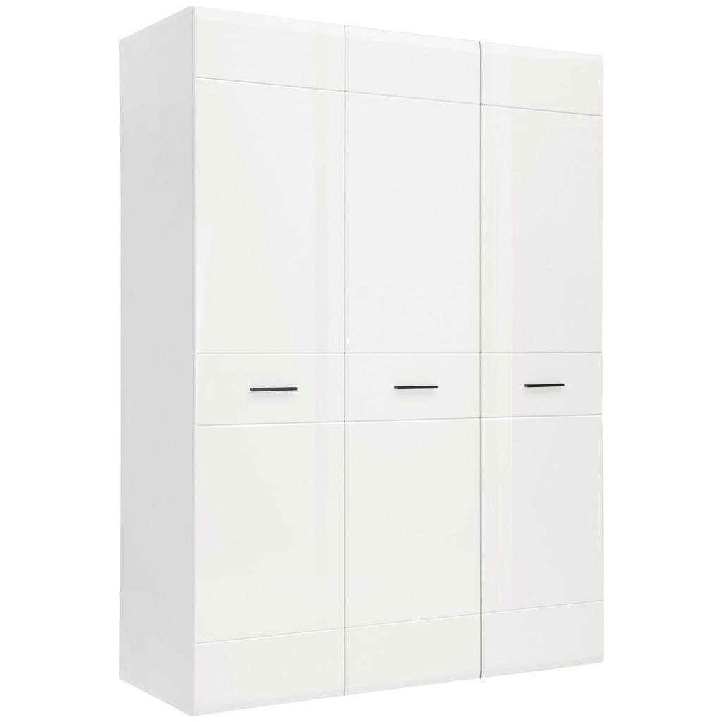 Hom`in SKRIŇA S OTOČNÝMI DVERAMI, biela, 150/206,2/59,6 cm.