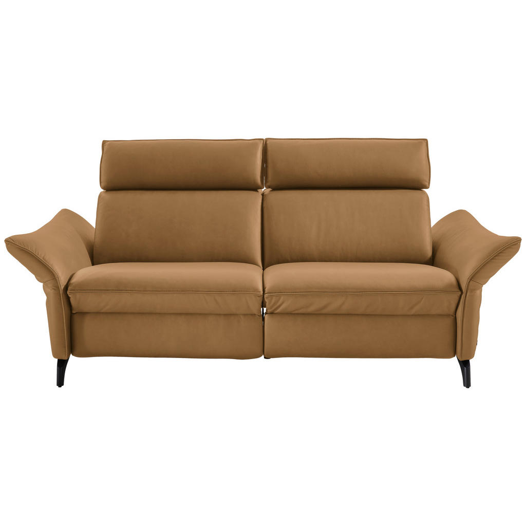 Himolla 2,5-SEDAČKA, kari žltá, pravá koža.