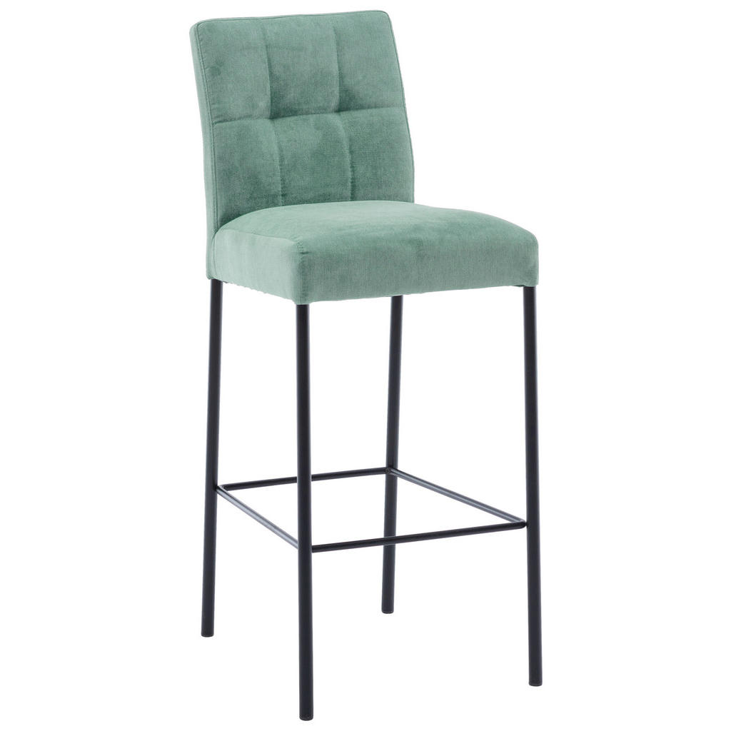 Xora BAROVÁ STOLIČKA, čierna, mätovozelená.