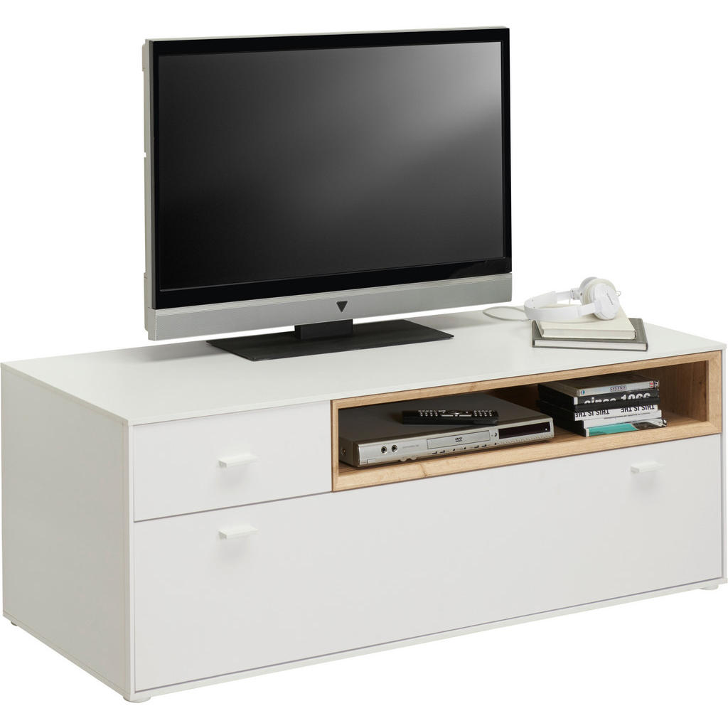 Hom`in TV DIEL, biela, farba duba, 130/48/50 cm.