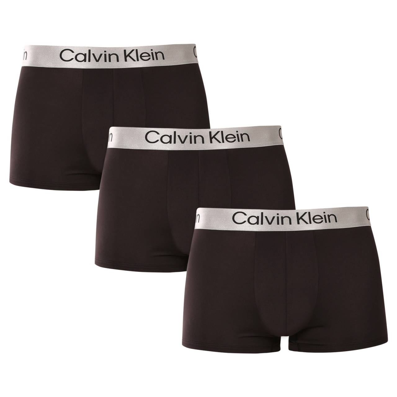 3PACK ανδρικό σορτς μποξεράκι Calvin Klein μαύρο (NB4269-UB1) 4XL.