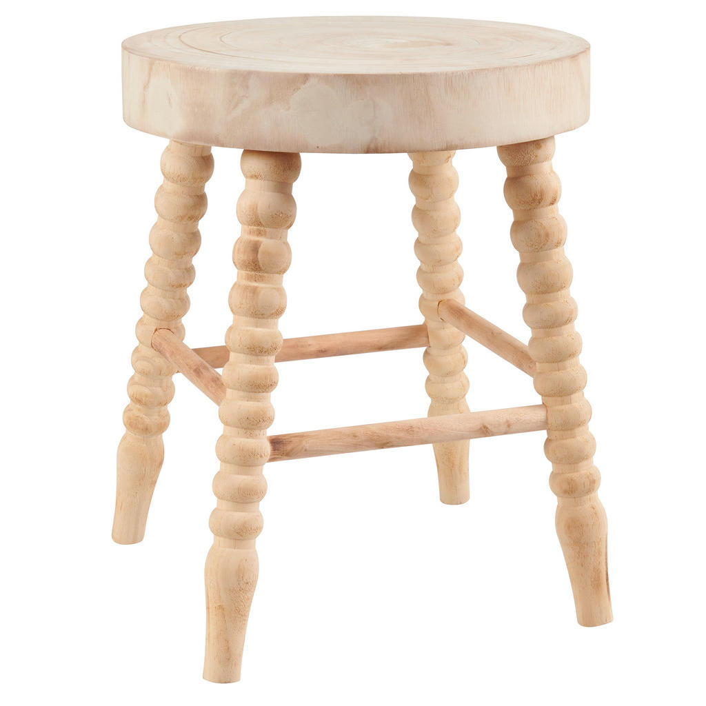 Ambia Home TABURETKA, drevo, 37/45 cm.