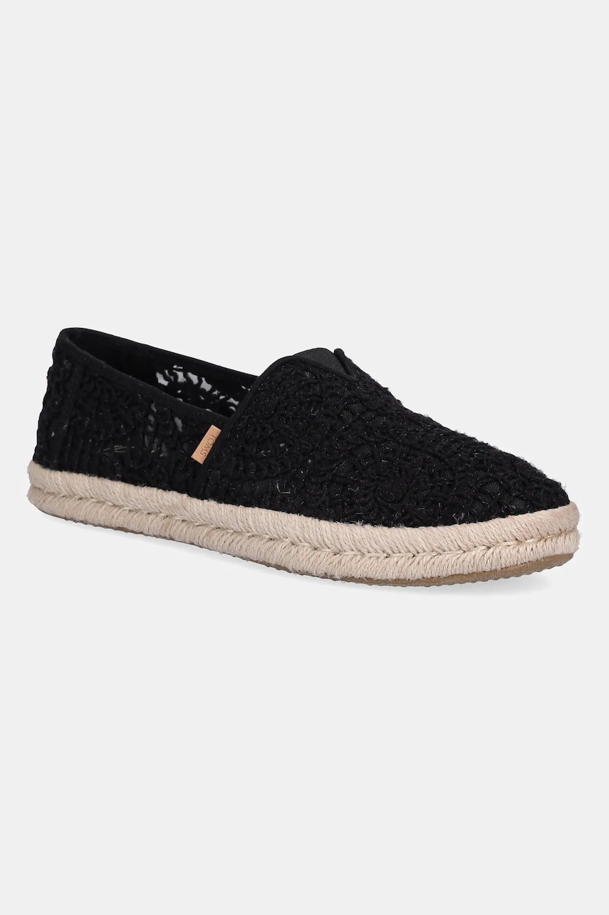 Espadrilky Toms CROCHET LACE.