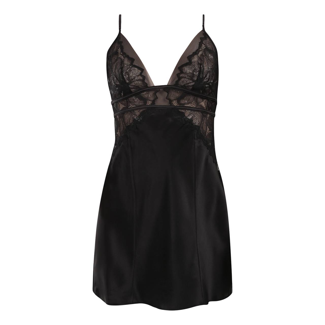 Chemise de nuit pour femmes Calvin Klein noir (QS7323-UB1) XL.
Offrez-vous des moments de confort total et de sensualité féminine avec la chemise de nuit pour femme Calvin Klein en pure soie.
Un matériau de première qualité que vous allez adorer
La chemise de nuit Calvin Klein est composée à 100 % de soie, une matière synonyme de luxe, de douceur et de moelleux.
Un design sensuel avec des détails raffinés
Cette séduisante nuisette en noir classique impressionne au premier coup d'œil par son décolleté profond et sa dentelle délicate qui souligne élégamment le décolleté et les hanches.
Pourquoi ne pas manquer cette chemise

Luxueux 100% soie pour un confort maximal, idéal pour le sommeil, la détente et les moments romantiques.
Coupe élégante soulignant les courbes féminines avec des détails de dentelle raffinés pour un look sensuel.
Qualité supérieure de la célèbre marque Calvin Klein.

Les sous-vêtements Calvin Klein sont appréciés dans le monde entier.
L'exceptionnel sous-vêtement Calvin Klein est l'un des piliers de l'industrie de la mode.
Comment entretenir une chemise de nuit Calvin Klein ?
Pour que votre linge de lingerie préféré reste longtemps en parfait état, nous vous recommandons de suivre les conseils suivants.

Blanchisserie : La soie étant une matière délicate, nous recommandons de la laver à la main à l'eau froide avec un détergent doux conçu pour la soie.
Séchage : Ne jamais sécher au sèche-linge.
Repassage : Si nécessaire, vous pouvez repasser sur la position la plus basse pour la soie.

Conseil : Vos sous-vêtements préférés méritent un traitement en douceur.