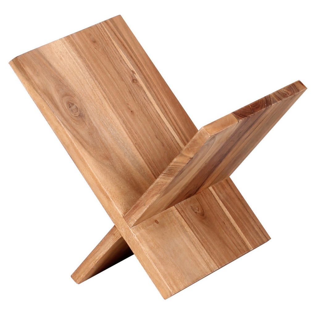 MID.YOU STOJAN NA NOVINY, farba akácie.