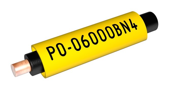 Partex PO-05000BN4, žltá, 200m, 2,7-3,5mm, popisovací PVC bužírka s tvarovou pamětí, PO oválná.
Veľmi jednoduché a rýchle nasunutie na vodiče aj káble a tiež jednoduchá potlač.
Teplotná odolnosť: -30°C až +60°C
Materiál: PVC