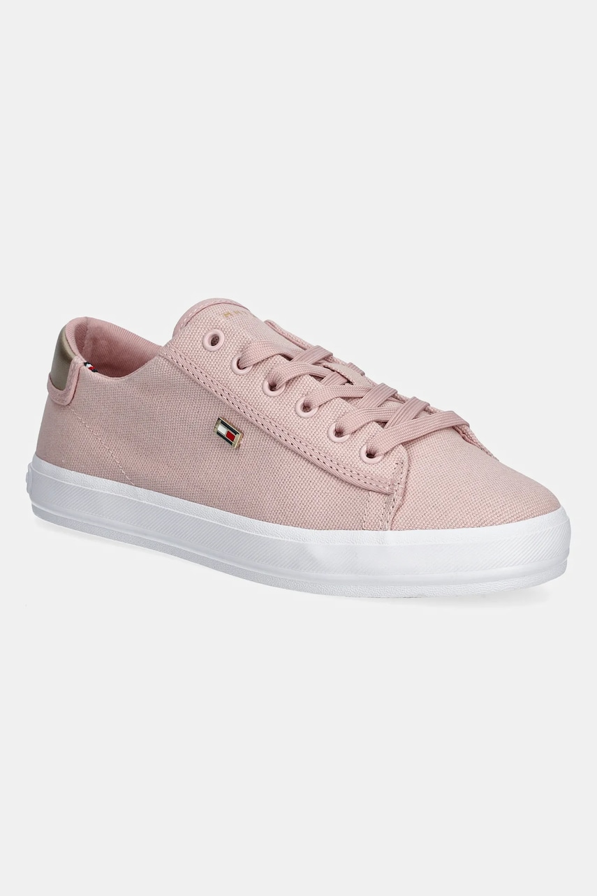 Tenisky Tommy Hilfiger VULC CANVAS LACE UP SNEAKER.