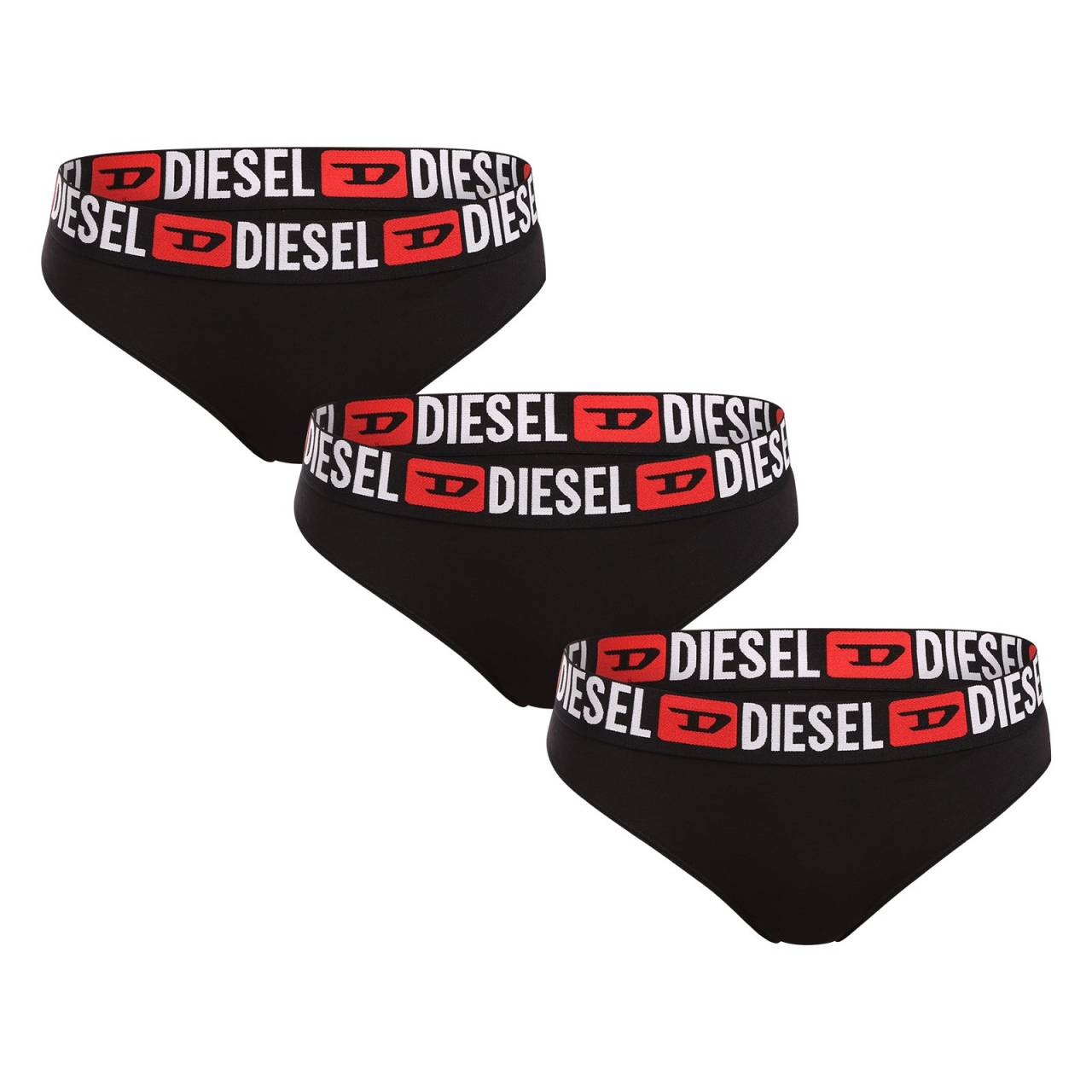 3PACK ženske tangice Diesel večbarvne (00SE0K-0NJAP-E4101) S.
tangice Diesel so namišljeni vrh spodnjega perila.