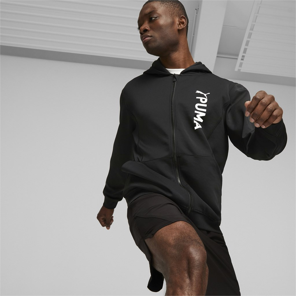 Puma Fit Double Knit FZ Hoodie L.