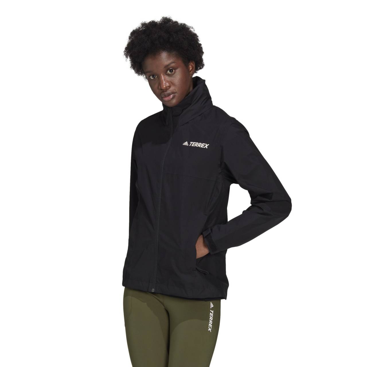 adidas TERREX MULTI RAIN.RDY TWO-LAYER RAIN JACKET XL.