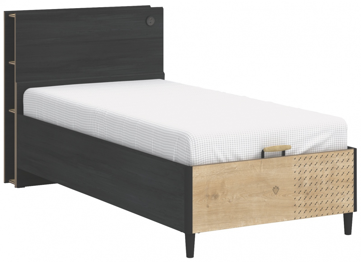 Študentská posteľ 100x200cm s úložným priestorom a knižnicou sirius -.

 

Moderná jednolôžková posteľ z kolekcie Sirius je ideálnou voľbou do každej študentskej izby.

 

Rozmery študentskej postele 100x200cm s úložným priestorom a knižnicou Sirius sú 103x106x224cm (š, v, h). Rošt sa od zeme nachádza vo výške 37,5 cm, hĺbka úložného priestoru je 21,4 cm.

 

Všetky produkty z kolekcie Sirius nájdete nižšie v súvisiacich produktoch.
