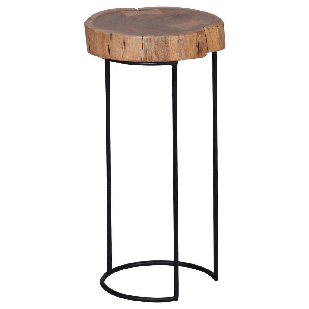 MID.YOU PRÍRUČNÝ STOLÍK, akácia, farba akácie.