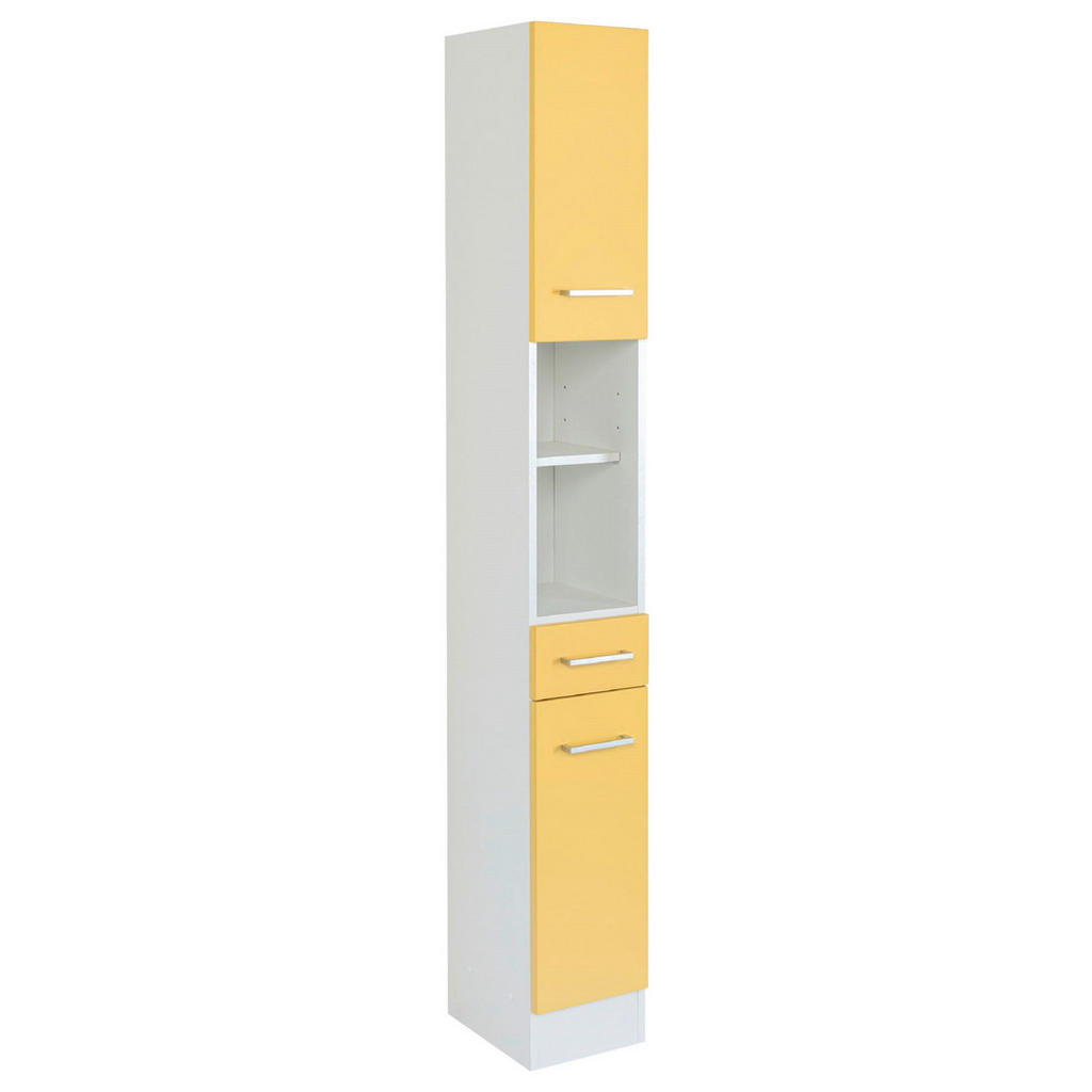 Held VYSOKÁ SKRINKA, žltá, biela, 25/190/35 cm.
