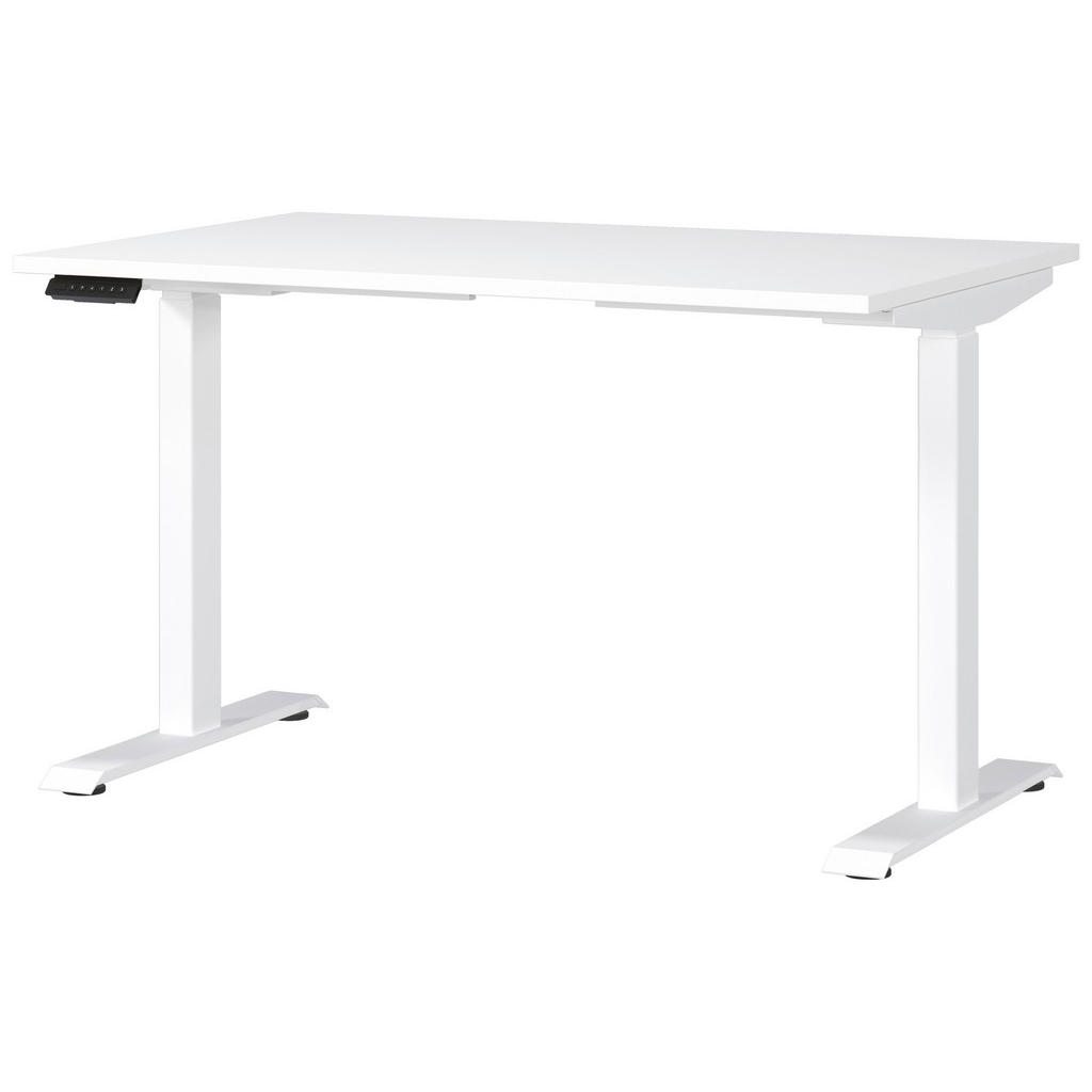 Novel PÍSACÍ STÔL, biela, 120/80/72-118 cm.