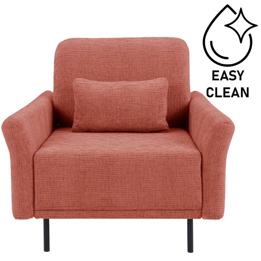 Polohovacie kreslo adapto - výber poťahu - ľahké čistenie.

Výška sedu je 46cm, hĺbka sedu 65-90cm a výška opierky 50-65cm.

 

Kostra kresla je vyrobená z masívneho dreva a pohodlnosť zaisťuje vysoko kvalitná HR pena.

Kreslo je umiestnené na kovových nožičkách, takže upratovanie pod ním rozhodne nie je problém.

Súčasťou kresla je aj oporný bedrový vankúšik, plnený silikónovými guličkami.

 

Poťah si môžete vybrať hneď v niekoľkých farebných variantoch.

Kreslo je potiahnuté rovnakou látkou aj zo zadnej strany tak je možné ho bez problémov umiestniť do priestoru.

 

Rozmery polohovacieho kresla Adapto sú 103x90-100x103-125cm (š, v, h).

 

Pozn.


Z dôvodu výroby na zákazku sme nútení požadovať od zákazníka zálohu vo výške 10% z konečnej ceny výrobku.