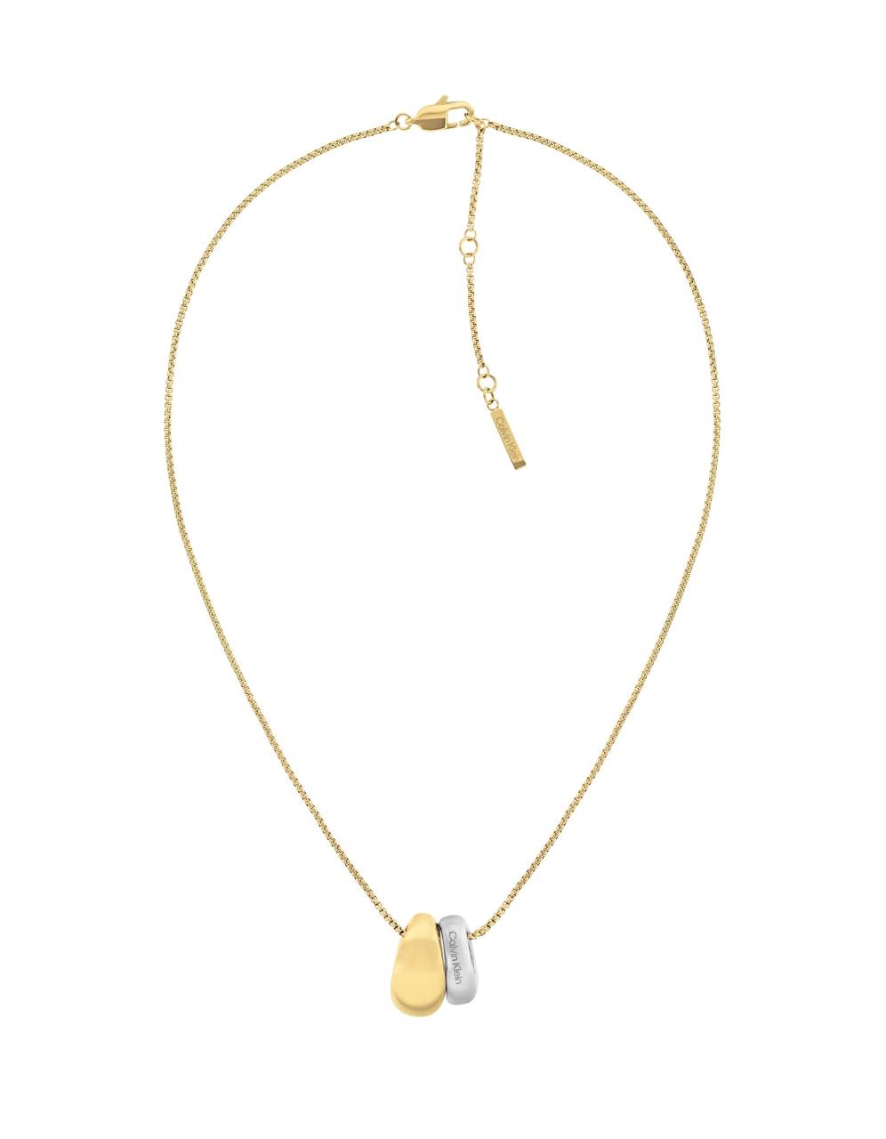 Calvin Klein Oceľový bicolor náhrdelník Refine 35000617.