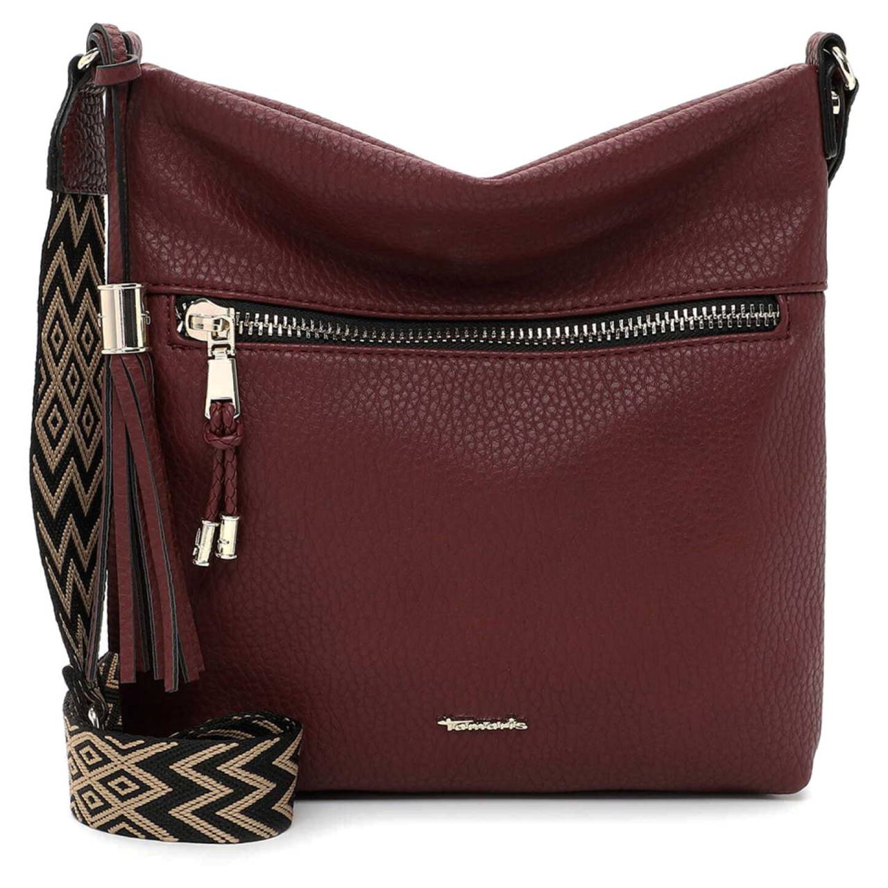 Dámska crossbody kabelka Tamaris Meria - vínová.