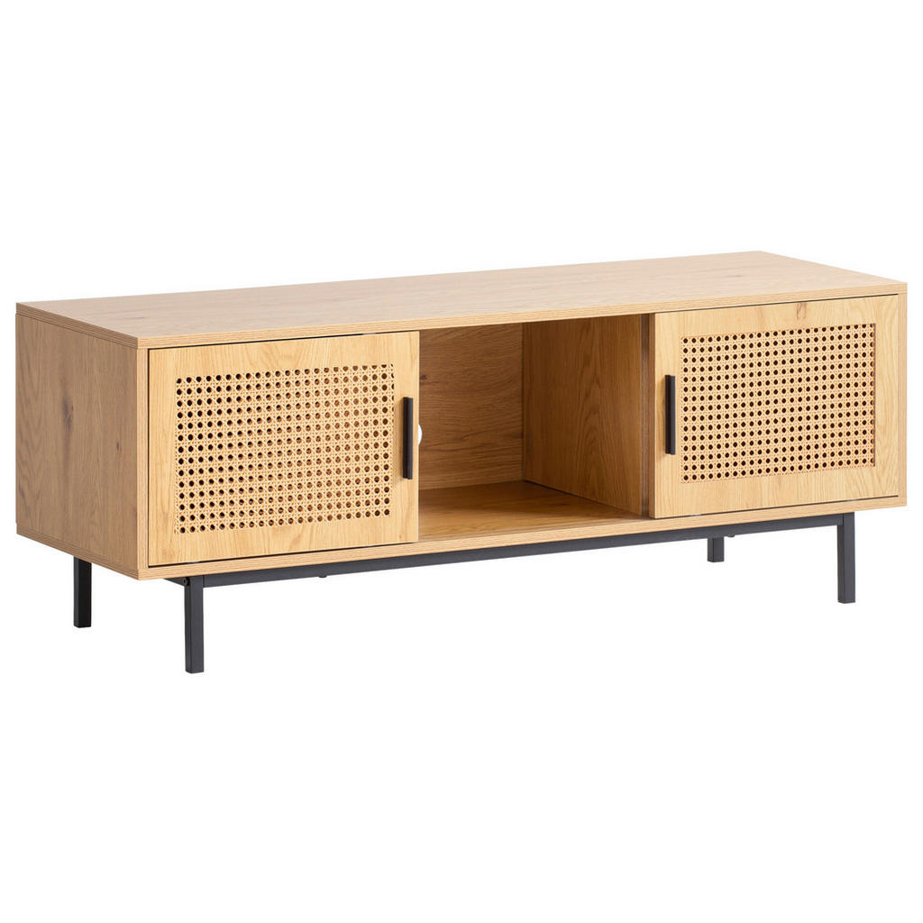 Livetastic NÍZKA KOMODA, farba duba, 120/46/40 cm.