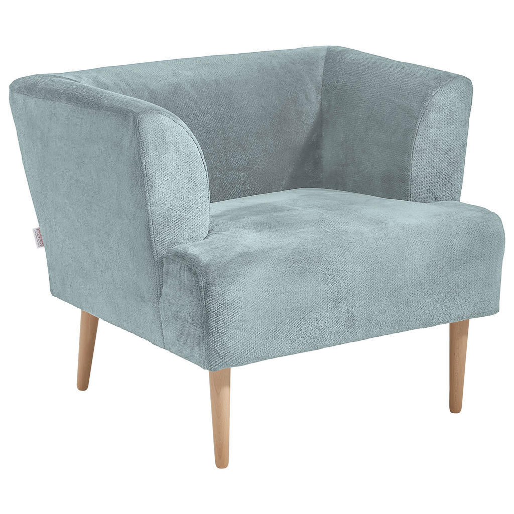 Hom`in KRESLO, textil, mätovozelená.