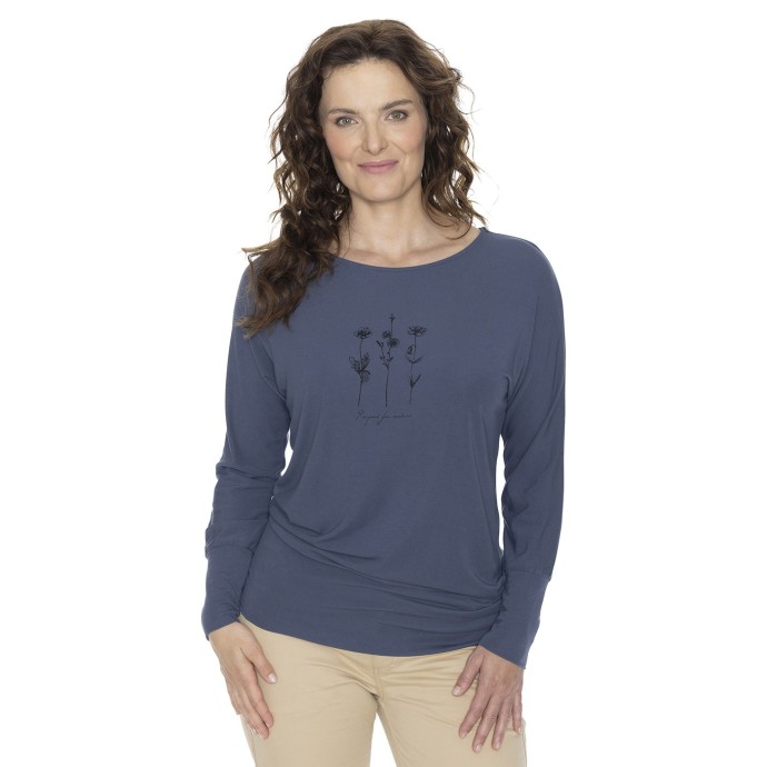 Bushman T-Shirt Malia II blau M.