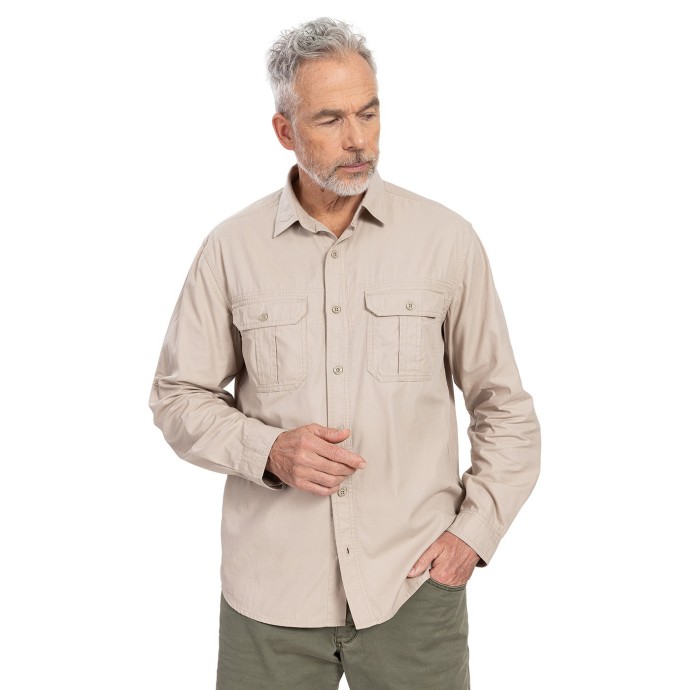 Bushman Hemd Helton beige XXXL.