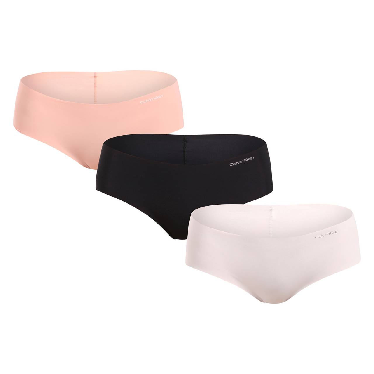 3PACK dámske nohavičky Calvin Klein bezšvové viacfarebné (QD3559E-WAM) S.
Objavte kúzlo neviditeľného pohodlia s bezšvovými dámskymi nohavičkami Calvin Klein.
Inovatívny materiál pre každodenné pohodlie
Bezšvové nohavičky Calvin Klein sú vyrobené z vysoko kvalitného syntetického vlákna, ktoré kombinuje polyamid a elastan.
Minimalistický dizajn s ikonickým logom Calvin Klein
Bezšvové spracovanie dodáva nohavičkám dokonale hladký vzhľad, ktorý nie je viditeľný ani pod najpriliehavejším oblečením.
Výhody, ktoré si zamilujete

Bezšvový strih: Neviditeľné pod oblečením a dokonale pohodlné.
Ultrajemný materiál: Mäkký na dotyk, elastický a priedušný.
Nadčasový štýl Calvin Klein: Kombinácia elegancie a funkčnosti.

Spodná bielizeň Calvin Klein je obľúbená u ľudí po celom svete
Výnimočná spodná bielizeň Calvin Klein je základom módneho priemyslu.
Ako sa starať o bezšvové nohavičky Calvin Klein
Aby vaše obľúbené spodné prádlo zostalo dlho v perfektnom stave, odporúčame dodržiavať tieto pokyny na údržbu.

Pranie: Per je na jemný cyklus pri maximálne 30 °C.
Sušenie: Neodporúča sa sušiť v sušičke.
Žehlenie: Nohavičky nie je potrebné žehliť.

Tip: Nájdenie obľúbeného spodného prádla môže byť niekedy zdĺhavý proces, preto chceme, aby vaše obľúbené kúsky vydržali čo najdlhšie.