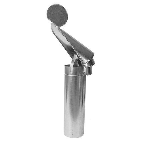 Kohút komínový 200 mm.