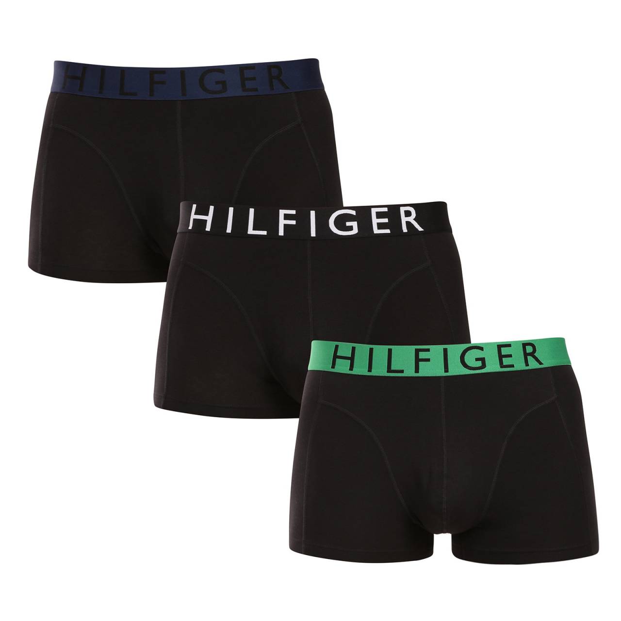 3PACK pánske boxerky Tommy Hilfiger čierné (UM0UM03465 0SP) XXL, trenky.
Doprajte si nadčasový štýl a špičkový komfort s pánskymi boxerkami od značky Tommy Hilfiger.
Prémiový materiál pre maximálne pohodlie
Boxerky Tommy Hilfiger sú vyrobené z jemnej, na dotyk veľmi príjemnej bavlny s prímesou elastanu, ktorý im dodáva pružnosť a dlhú životnosť.
Ikonyický štýl a precízny strih
Boxerky majú dlhšie nohavičky, ktoré sa nevyhrávajú a poskytujú dostatočné zakrytie a komfort.
Prečo by vám boxerky Tommy Hilfiger nemali chýbať

Prémiová bavlna s elastanom: Mäkká, priedušná a pohodlná na celodenné nosenie.
Dlhšie nohavičky a vyšívaný guma: Stabilita, štýl a žiadne rolovanie.
Elegantný a nadčasový dizajn: Skvelé na každodenné aj špeciálne príležitosti.

Spodná bielizeň Tommy Hilfiger je zárukou najvyššej kvality
Značka Tommy Hilfiger sa stala ikonou amerického obliekania pred takmer 40 rokmi a jej farebnosť v odtieňoch modrej, červenej a bielej je rozpoznateľná na prvý pohľad.
Ako sa starať o boxerky Tommy Hilfiger

Pranie: Per na 30 °C.
Sušenie: Boxerky možno sušiť v sušičke pri nízkej teplote.
Žehlenie: V prípade potreby je možné ich žehliť na nižšiu teplotu.

Tip: Nájdenie ideálneho kúsku spodnej bielizne môže byť niekedy náročné.