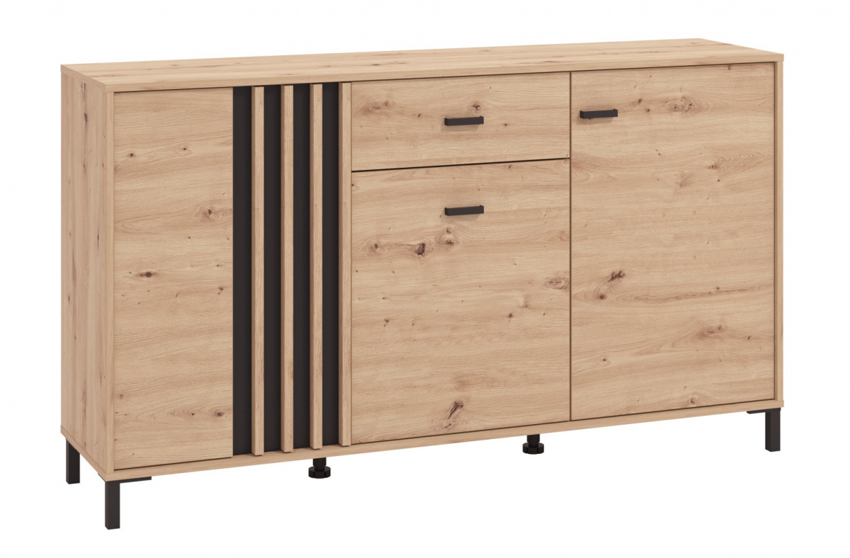 Komoda luisa - dub, čierna.

 

 

 

Jedným z hlavných rysov tejto komody je jej praktický a prehľadný úžitkový priestor.

 

 

 

Materiály použité pri výrobe tejto komody sú starostlivo vybrané tak, aby zaisťovali dlhú životnosť a odolnosť.

 

 

 

Táto komoda je ideálnou voľbou pre tých, ktorí hľadajú kombináciu funkčnosti a štýlu.

 

 

 

 

 

Rozmery Komody Luisa sú 157x 90x40cm (š, v, h).

 

 

 

 

 

Všetky produkty z kolekcie Luisa nájdete nižšie v súvisiacom tovare.