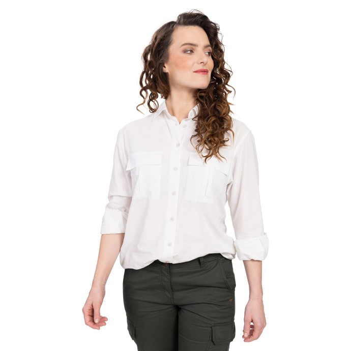 Bushman Dámska košeľa Milie, biela M.
 
 *Košeľa má oversize strih.