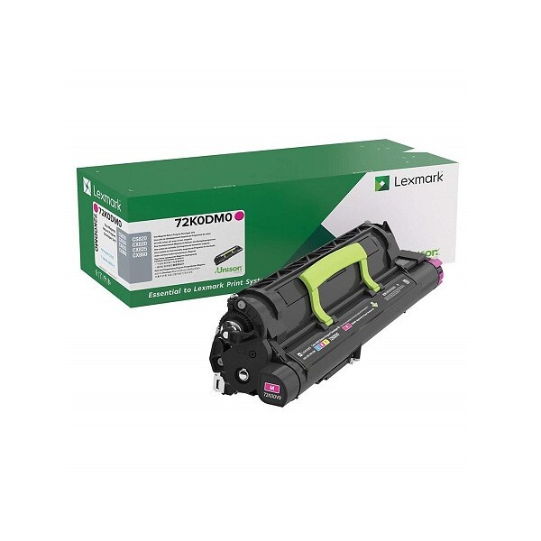Lexmark 72K0DM0 purpurový (magenta) originálny developer.
Originálny developer = záruka priamo od výrobcu tlačiarne
100 % použitie v tlačiarni - bezproblémová funkčnosť
Použitím originálneho developeru predlžujete životnosť tlačiarne
Overená špičková kvalita - originálny developer poskytuje mimoriadne výsledky
Trvalé a profesionálne výsledky tlače - dlhodobá udržateľnosť tlače
Produktivita tlače - rovnaká tlač po celú jeho životnosť
Maximálne jednoduchá obsluha = efektívna tlač
Garantujeme Vám spokojnosť s použitím originálneho developeru
Zabezpečujeme bezplatnú recykláciu originálnych náplní

Kód výrobcu: 72K0DM0