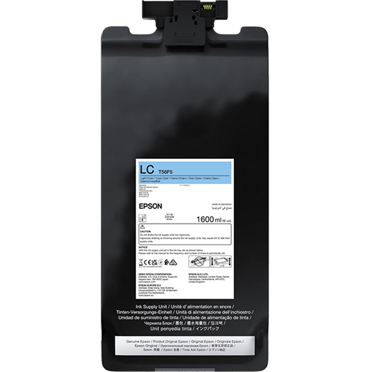 Epson C13T56F500 svetlo azúrová (light cyan) originálna cartridge.