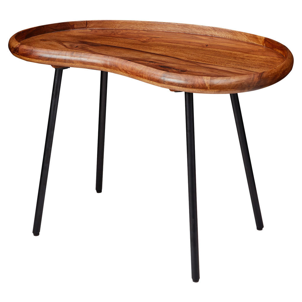 MID.YOU KONFERENČNÝ STOLÍK, farba indického palisandra, drevo, 71/40/51 cm.