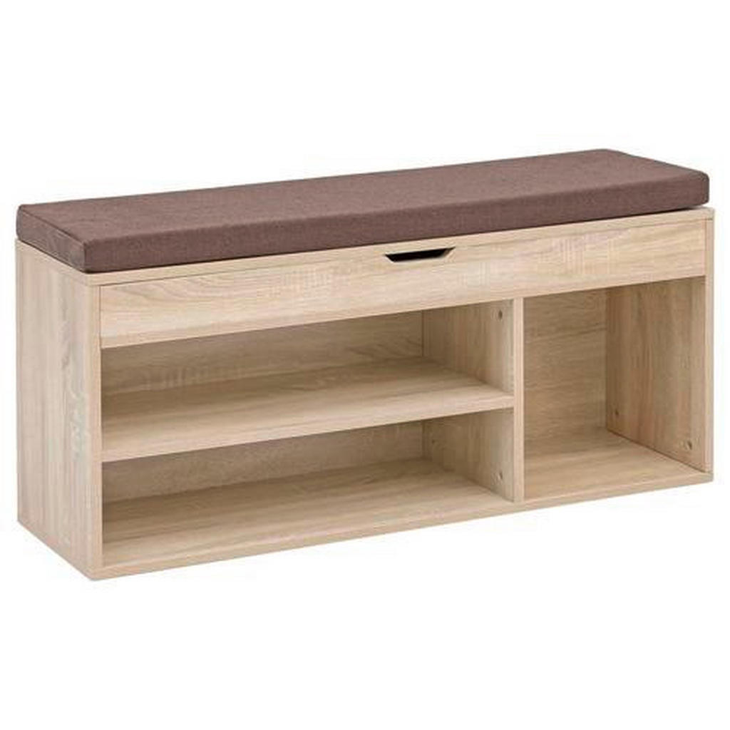 MID.YOU LAVICA NA TOPÁNKY, dub sonoma, 104/51/32 cm.