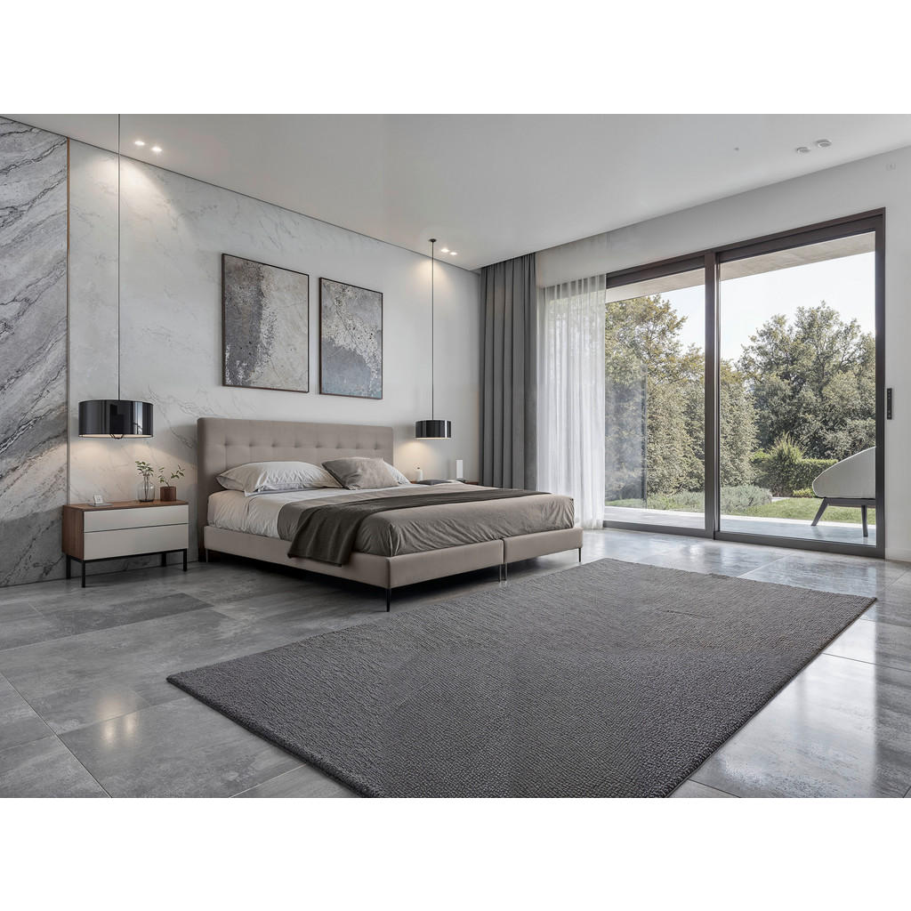 MID.YOU BOXSPRINGOVÁ POSTEĽ, 180/200 cm, krémová.