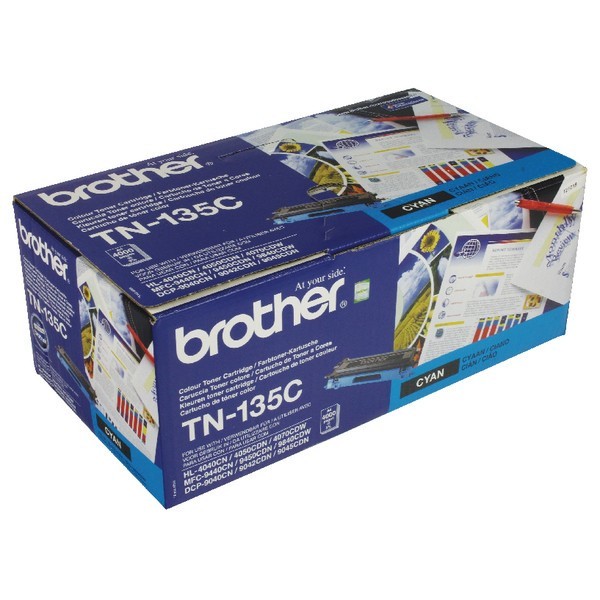 Brother TN-135C azúrový (cyan) originálný toner.
Originálny toner = záruka priamo od výrobcu tlačiarne
100 % použitie v tlačiarni - bezproblémové fungovanie s vašou tlačiarňou
Použitím originálnej náplne predlžujete životnosť tlačiarne
Overená špičková kvalita - vysoko kvalitná a spoľahlivá tlač originálnou tlačovou kazetou od prvej do poslednej stránky
Trvalé a profesionálne výsledky tlače - dlhodobá udržateľnosť tlače
Kratšia prodleva pri tlači stránok
Garancia Vašej spokojnosti s použitím našej originálnej náplne
Zabezpečujeme bezplatnú recykláciu originálnych náplní
Zlyhanie náplne v menej ako 1% prípadov
Jednoduchá a rýchla výmena náplne

Kód výrobcu: TN135C