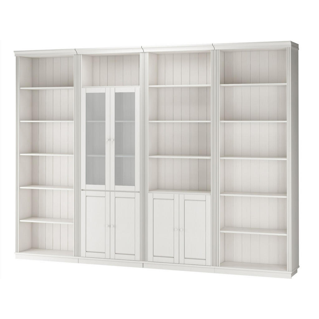 Livetastic OBÝVACIA STENA, biela, farba borovice.