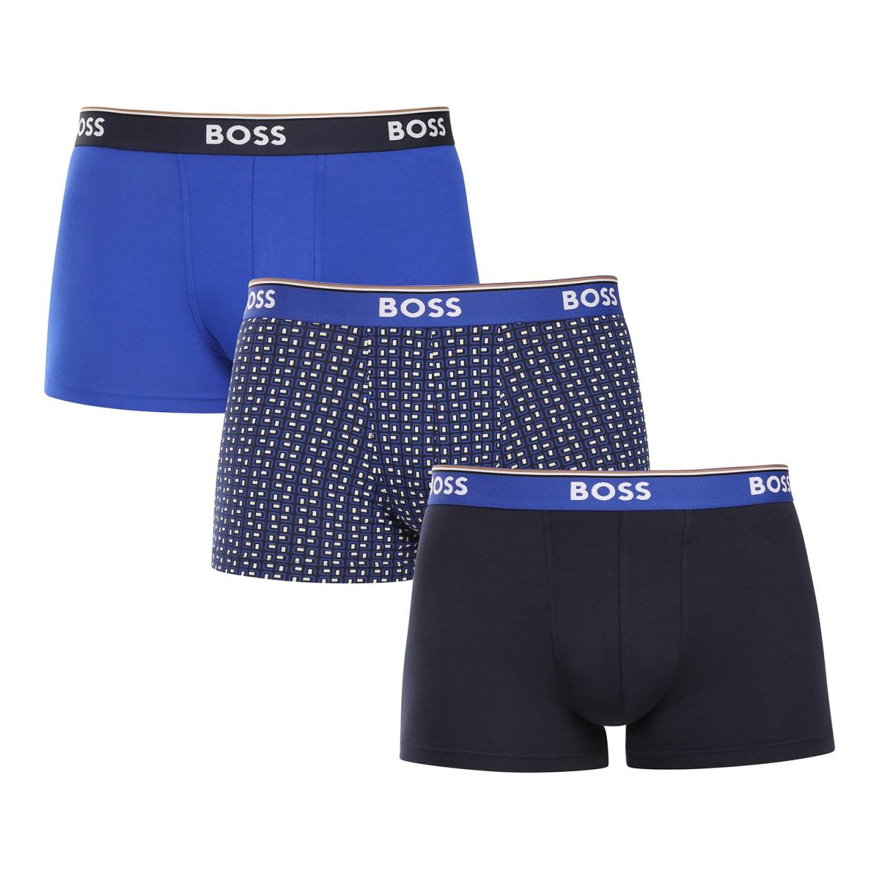 3PACK pánske boxerky BOSS viacfarebné (50531701 991) XXL, trenky.
Boxerky BOSS to je prvotriedna kvalita, za ktorou stojí svetová ikonická značka pánskej spodnej bielizne.
 
Boxerky od značky BOSS patria medzi úplné legendy medzi spodnou bielizňou.